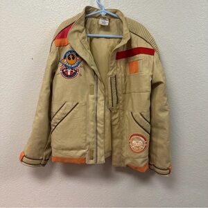Star Wars Tan Puffer Jacket with Patches